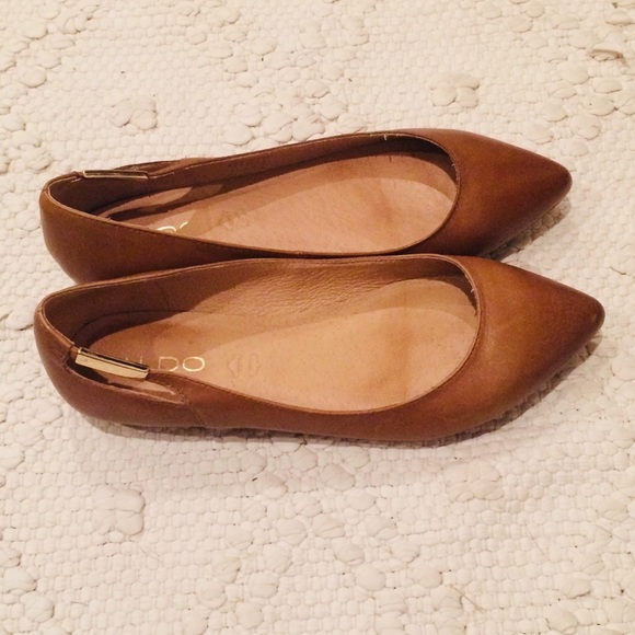 ALDO Genuine Leather Flats - Size 6.5 - Picture 4 of 6